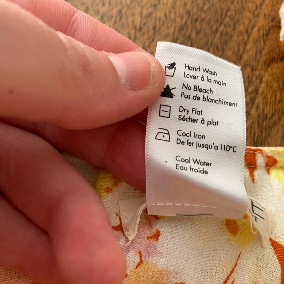 L*Space Floral Cassidy Smocked Mini Dress Square Neckline Long Sleeve - Picture 5 of 7